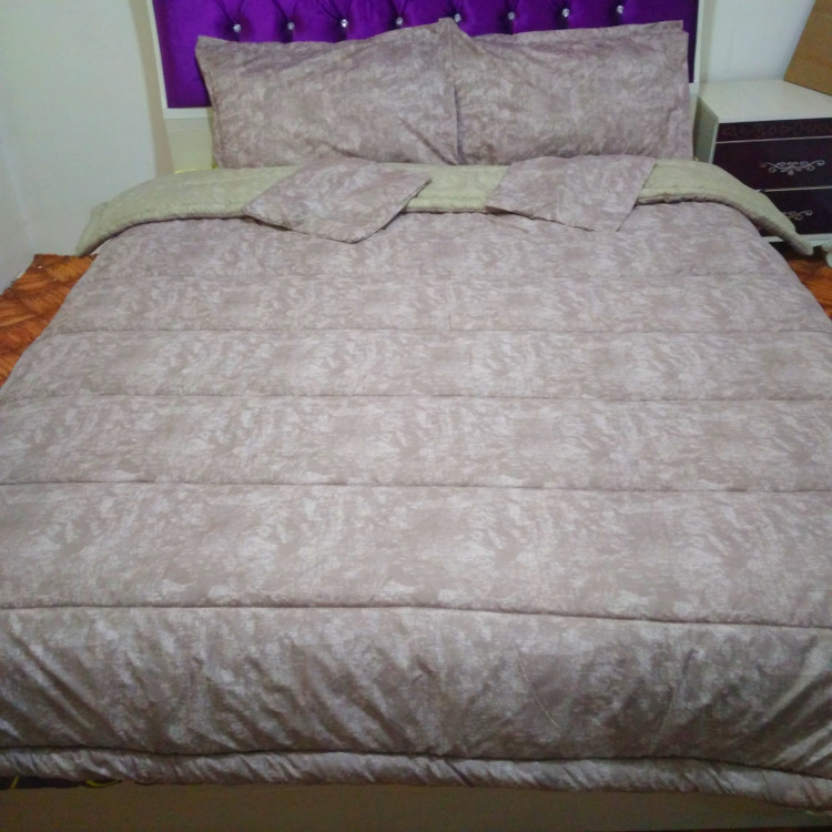 سرویس روتختی دونفره قهوه ای