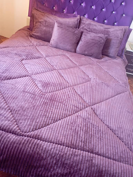 روتختی دونفره مخمل پوست پیازی ۸تکه