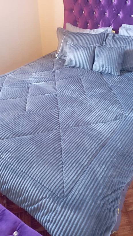 روتختی مخمل فیلی دونفره ۸تکه