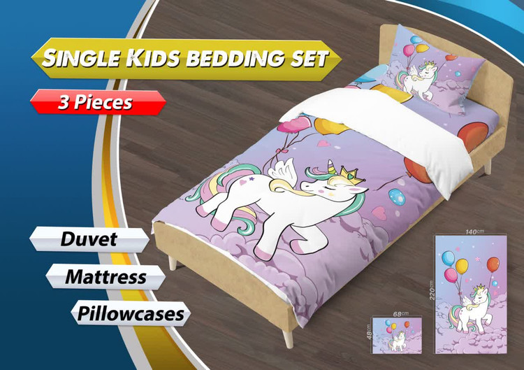 روتختی مخمل سه بعدی یونی کورن