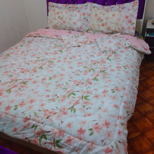 روتختی دو رو گل طورتی دونفره