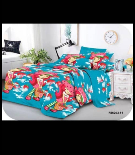 روتختی بچگانه دخترانه طرح دخترتوت فرنگی ۴تکه