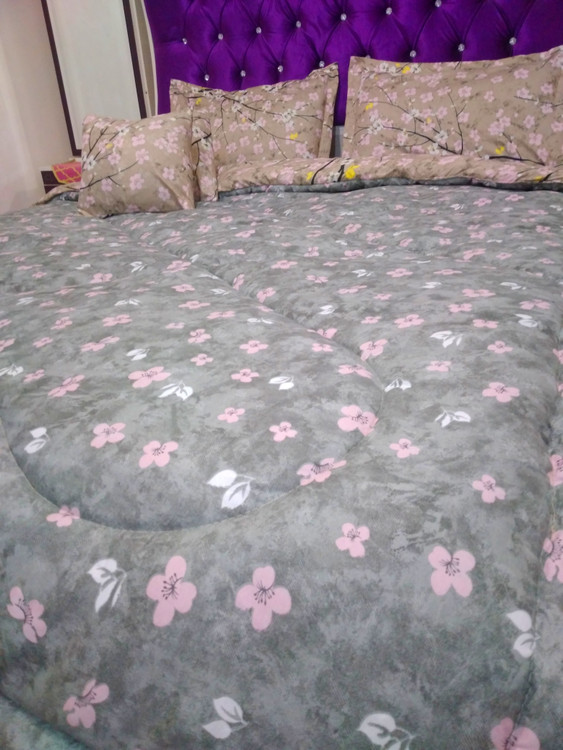 سرویس روتختی طرح گل ۶تکه